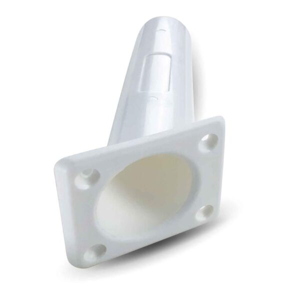PORTACAÑA / POSACAÑA EMBUTIR PLÁSTICO BLANCO RECTANGULAR