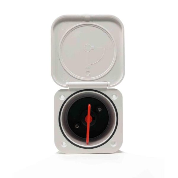 Llave de corte de 1 batería (Máx. 1250A y 275A continuo) para embutir, llave quita y pon