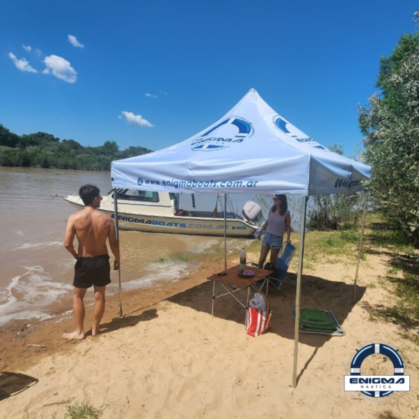 CARPA PLEGABLE 3H 2.50 X 2.50 HIERRO