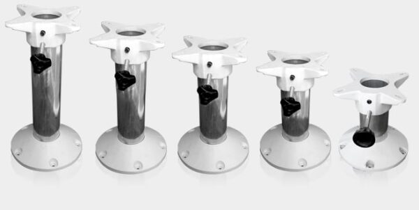 Base para butaca giratoria 360º de aluminio – Altura 300mm