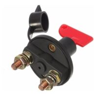 Llave de corte 1 Bateria, hasta 100 Amp, conexion de inoxidable