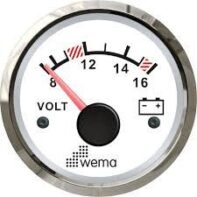 VOLTIMETRO 12V ARO CORMADO KUS