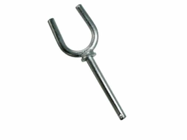 Tolete de hierro galvanizado grande