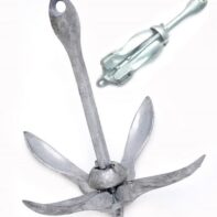 Ancla Plegable de 4 Patas de 3.5K Galvanizada