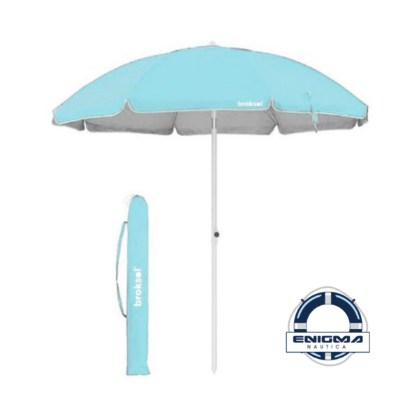 Sombrilla / parasol  para playa o jardín 2 metros de diámetro 
