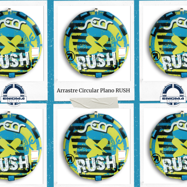 JUEGO ARRASTRE CIRCULAR PLANO RUSH KAMIKASE INFLABLE