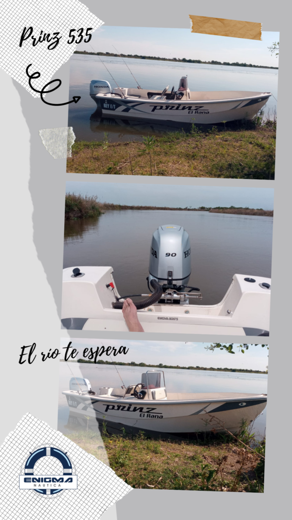 Prinz 535 Pescador Trakker de Astillero Prinz Boats