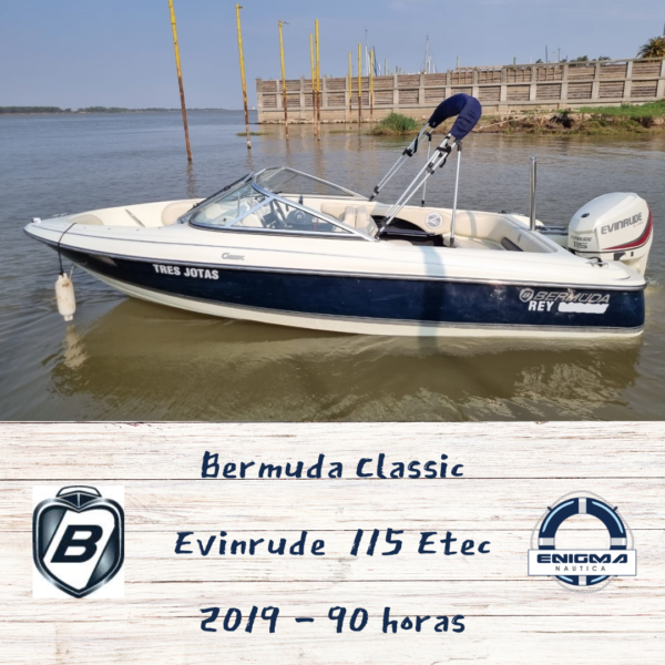 Bermuda Classic Evinrude 115 Etec 2019 – 90 horas