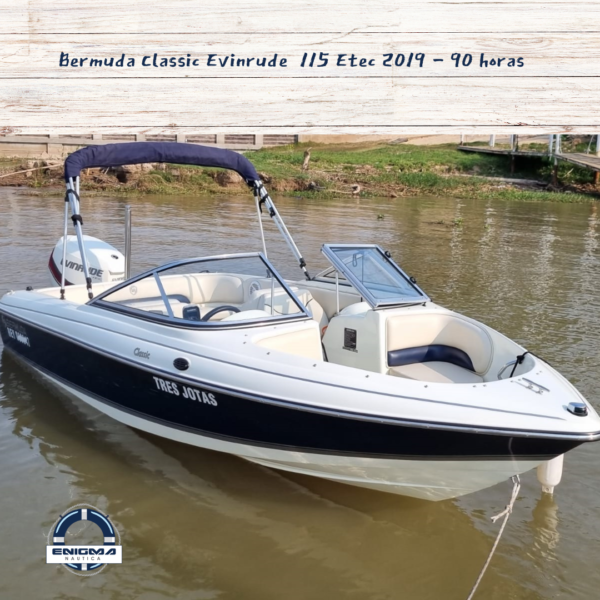 Bermuda Classic Evinrude 115 Etec 2019 – 90 horas