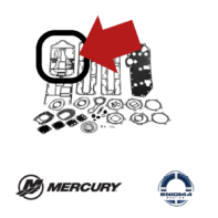 Junta contrabase Mercury 90 Hp 2 tiempos