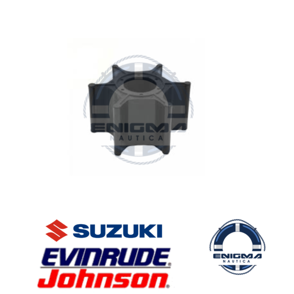 Rotor de Bomba de Agua Suzuki-Johnson-Evinrude OMC 8-15 HP