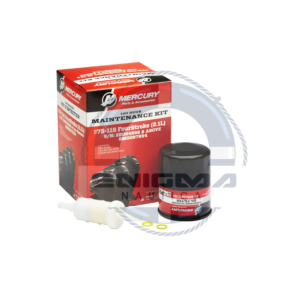 Kit de service / mantenimiento Mercury 75 / 90 /115 hp 2100 cc 4 tiempos ORIGINAL 8M0097854